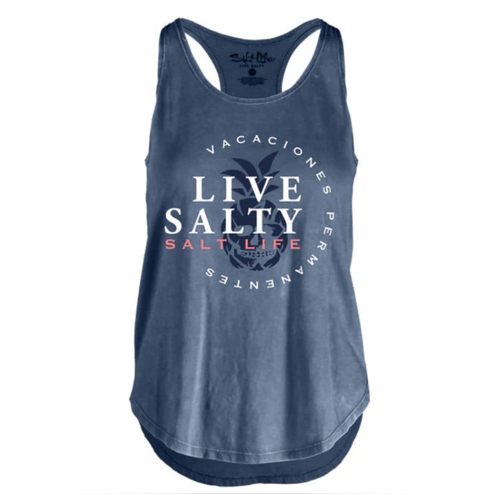 🍍🍍 Salt Life Women's Permanent Vacation Tank NWT